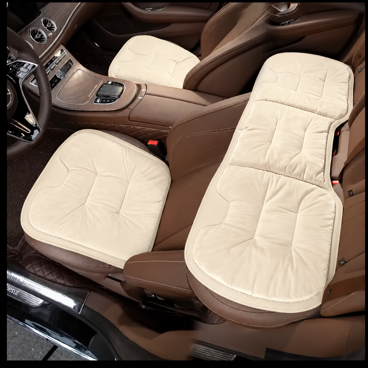 🔥HOT PRODUCT🔥 – Luxury Soft Plush Car Seat Cushions – Cozy Comfort & Elegant Interior Upgrade