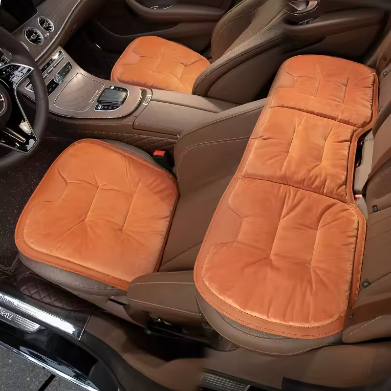 🔥HOT PRODUCT🔥 – Luxury Soft Plush Car Seat Cushions – Cozy Comfort & Elegant Interior Upgrade
