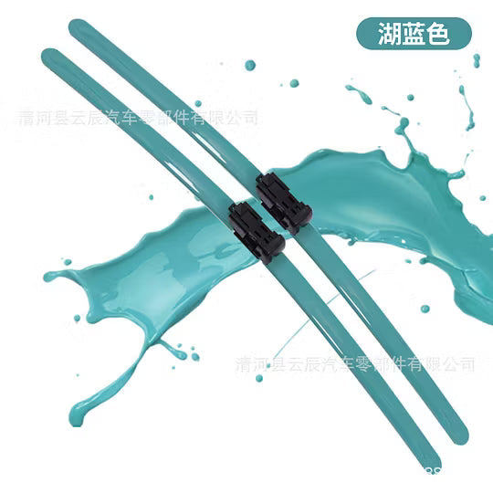 Colourful Silent Windshield Wipers - Easy to install quick-release clip, Durable and Wear-resistant Stylish Design for Clear, Quiet Drives!